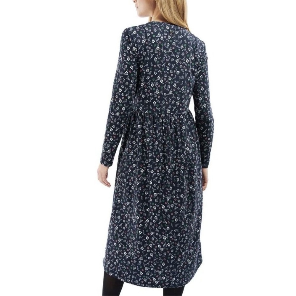 Barbour Cassley Cotten Floral Midi Dress - Picture 3 of 10